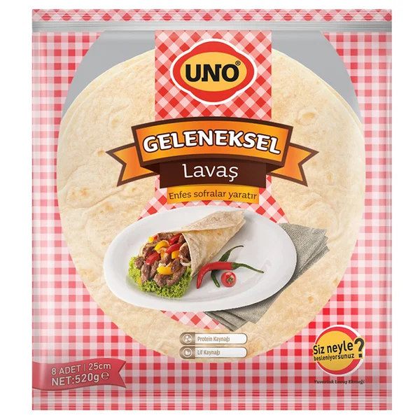 UNO GELENEKSEL LAVAŞ 25 CM 520 g