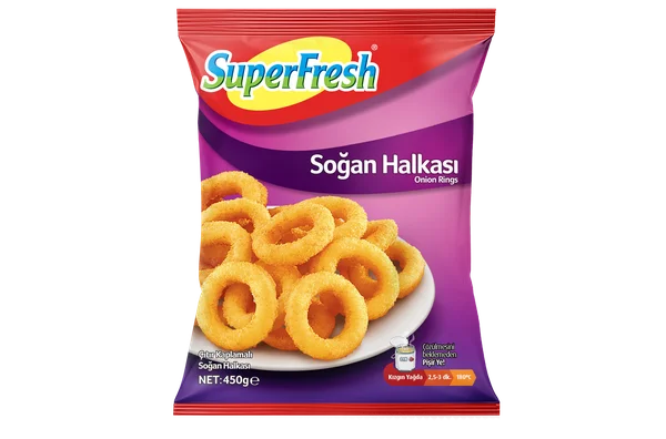 SUPERFRESH SOĞAN HALKA KROKET 450 G