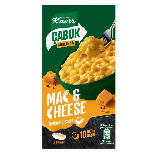 KNORR ÇABUK MAKARNA MAC AND CHEESE 212 G