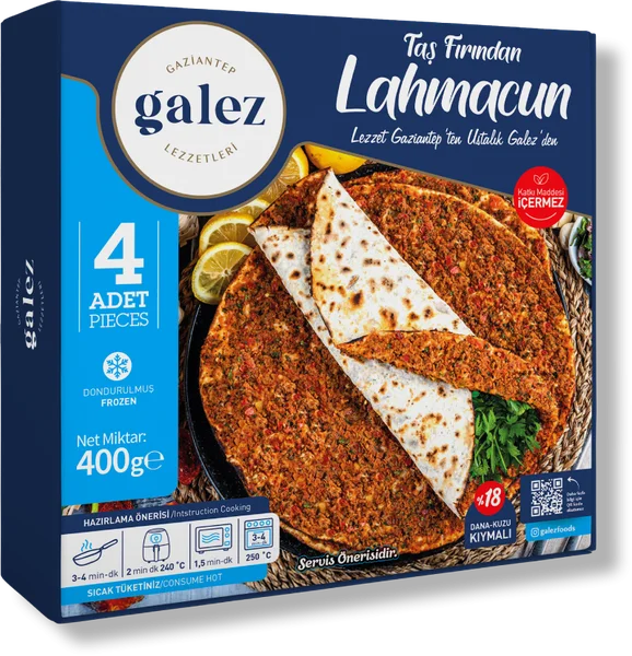 GALEZ DONDURULMUŞ LAHMACUN 400 G